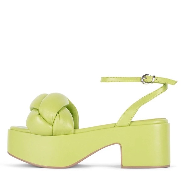 JEFFREY CAMPBELL BRAIDED PLATFORM SANDAL - Picture 4 of 5